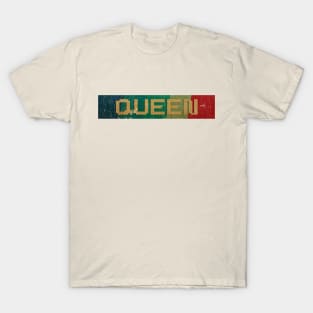 Queen  - RETRO COLOR - VINTAGE T-Shirt